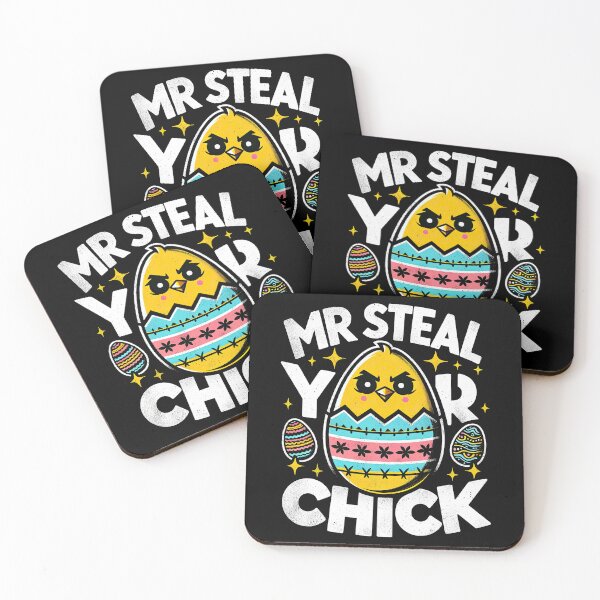 Item preview, Mr Easter Steal Your Chick Funny Spring Humor Boys Toddlers T-Shirt designed and sold by MAPDDesigns.