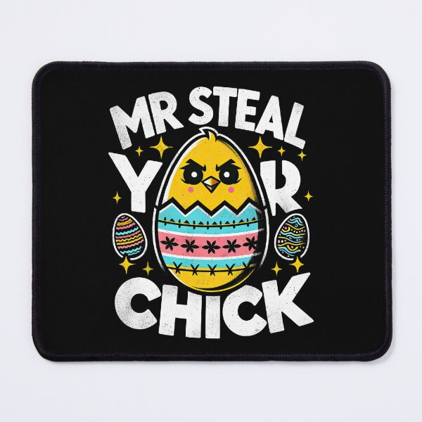 Item preview, Mr Easter Steal Your Chick Funny Spring Humor Boys Toddlers T-Shirt designed and sold by MAPDDesigns.