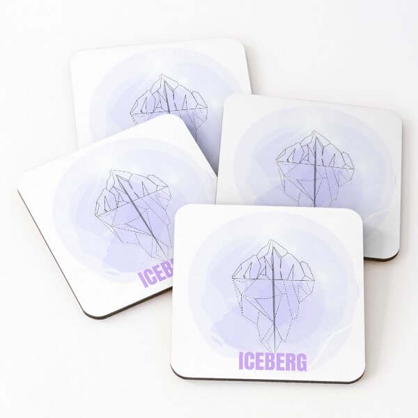 Item preview, Iceberg in the Rough designed and sold by AlmaBonitaStore.