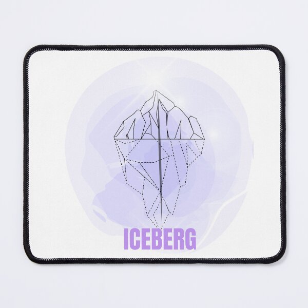Item preview, Iceberg in the Rough designed and sold by AlmaBonitaStore.