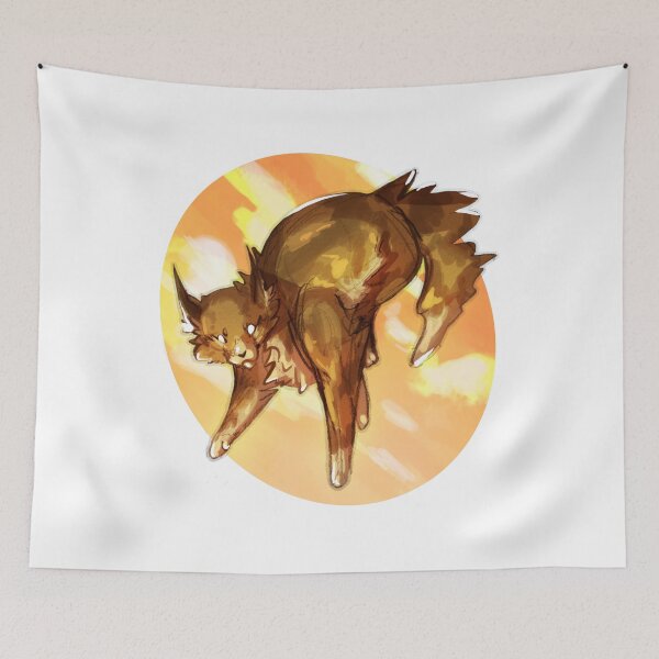 Item preview, Warrior Cats "Lionblaze" Mixed Media Drawing  designed and sold by Kylie-Price.