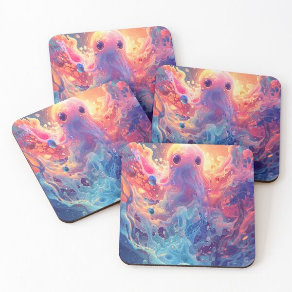 Item preview, Happy Splashy Inky Octopus designed and sold by ArtGentle.