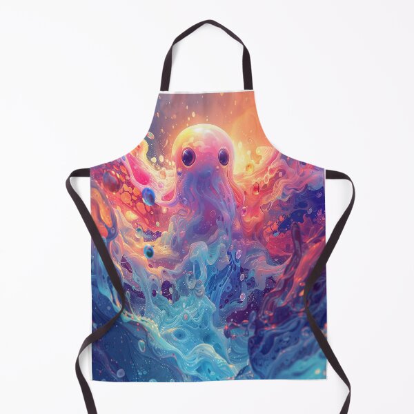 Item preview, Happy Splashy Inky Octopus designed and sold by ArtGentle.