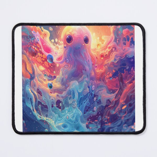 Item preview, Happy Splashy Inky Octopus designed and sold by ArtGentle.