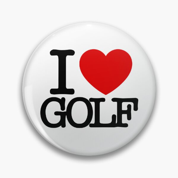 Item preview, I LOVE GOLF / I ♥ GOLF  designed and sold by hottest-tees.