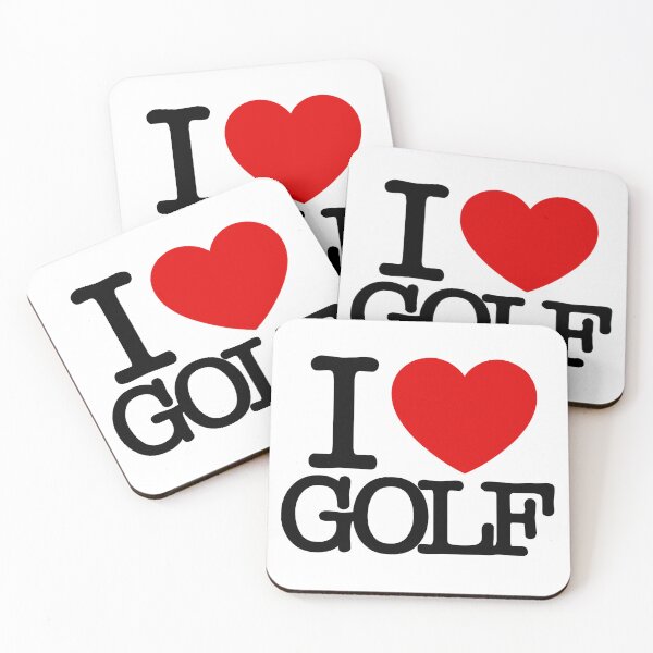 Item preview, I LOVE GOLF / I ♥ GOLF  designed and sold by hottest-tees.