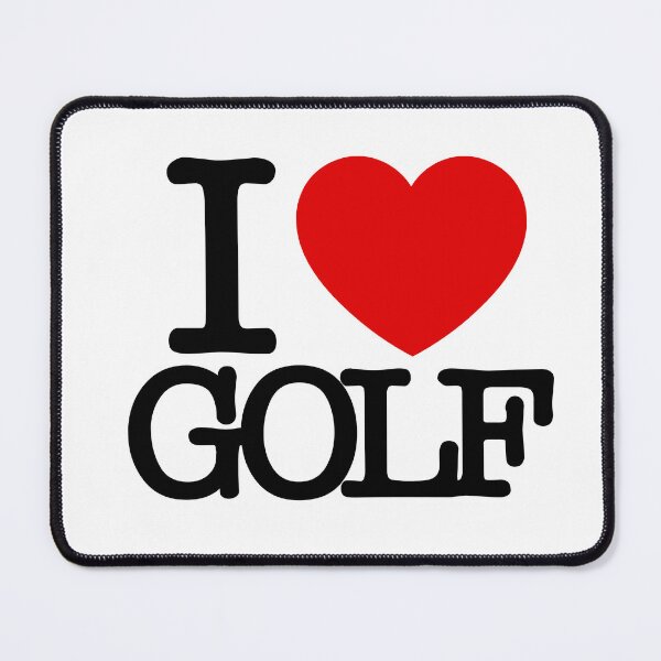 Item preview, I LOVE GOLF / I ♥ GOLF  designed and sold by hottest-tees.
