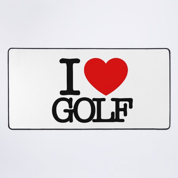 Item preview, I LOVE GOLF / I ♥ GOLF designed and sold by hottest-tees.
