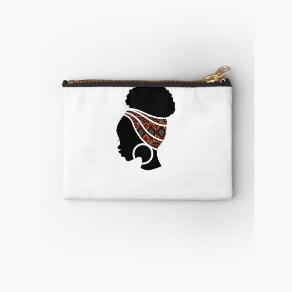 Item preview, Afro Woman with African Patten Symbols, Black History  designed and sold by Logiamerch.