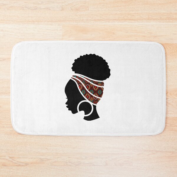 Item preview, Afro Woman with African Patten Symbols, Black History  designed and sold by Logiamerch.