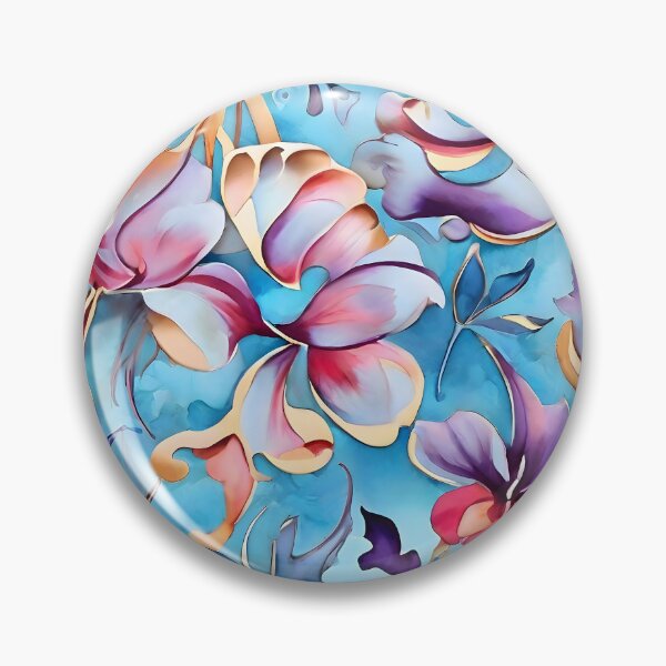 Item preview, Batik style flowers designed and sold by YongDesign2023.