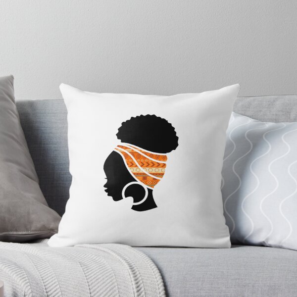 Item preview, Afro Woman with African Patten Symbols, Black History  designed and sold by Logiamerch.