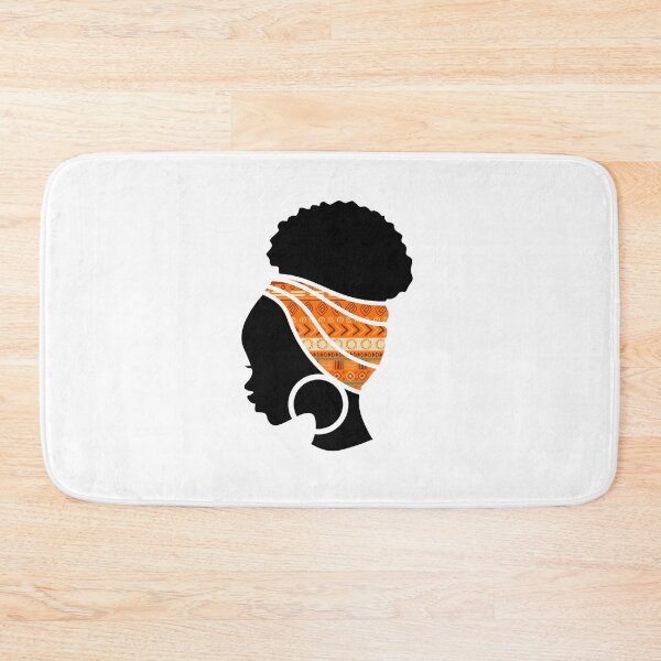 Item preview, Afro Woman with African Patten Symbols, Black History  designed and sold by Logiamerch.