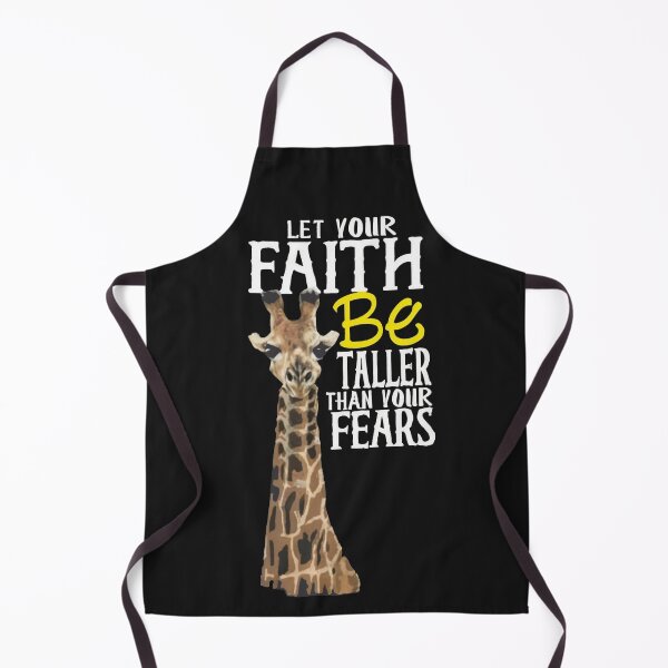 Item preview, Let Your Faith Be Taller Than Your Fears Giraffe designed and sold by MindFrank.