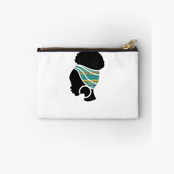 Item preview, Afro Woman with African Patten Symbols, Black History  designed and sold by Logiamerch.