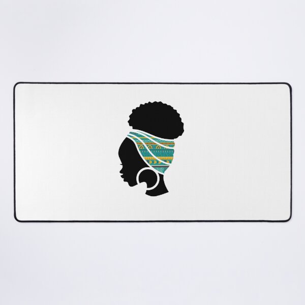 Item preview, Afro Woman with African Patten Symbols, Black History designed and sold by Logiamerch.