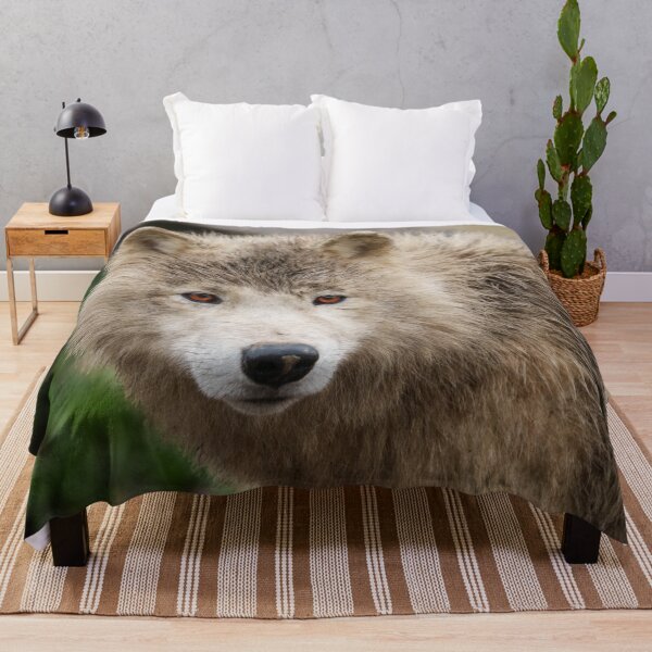 Item preview, Muddy White Wolf designed and sold by rawshutterbug.