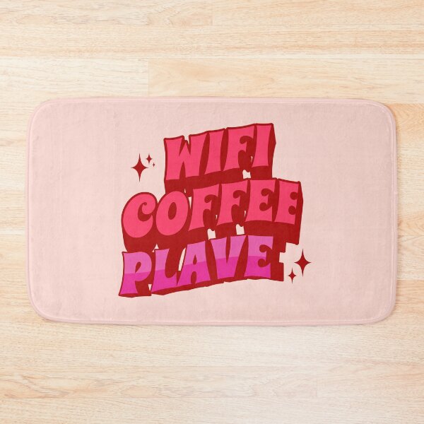 Item preview, WIFI coffee plave plli typography kpop | Morcaworks designed and sold by Morcawork.