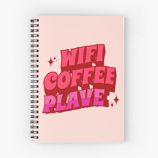 Item preview, WIFI coffee plave plli typography kpop | Morcaworks designed and sold by Morcawork.