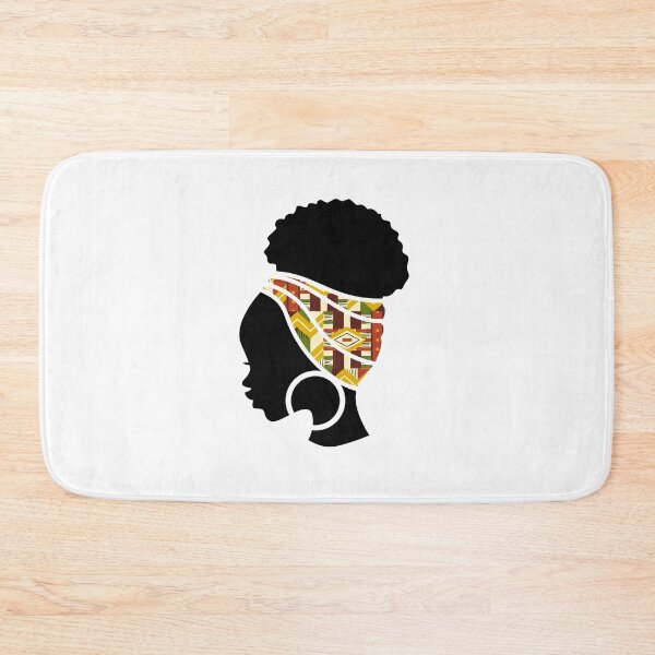 Item preview, Afro Woman with African Patten Symbols, Black History  designed and sold by Logiamerch.