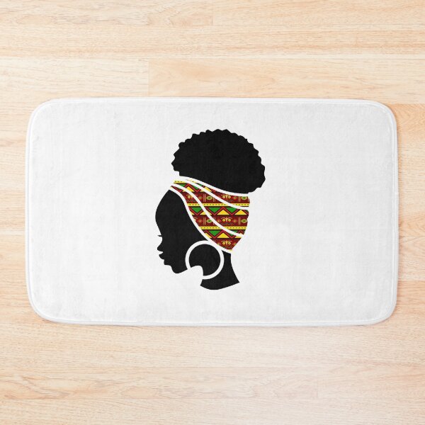 Item preview, Afro Woman with African Patten Symbols, Black History  designed and sold by Logiamerch.