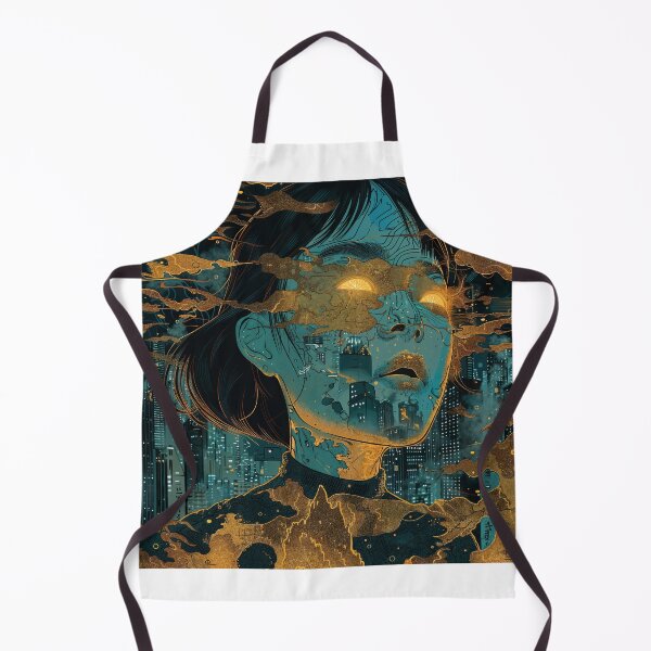 Item preview, Abismo urbano de la mirada dorada designed and sold by ArtGentle.