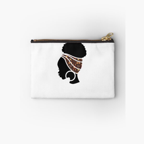 Item preview, Afro Woman with African Patten Symbols, Black History  designed and sold by Logiamerch.