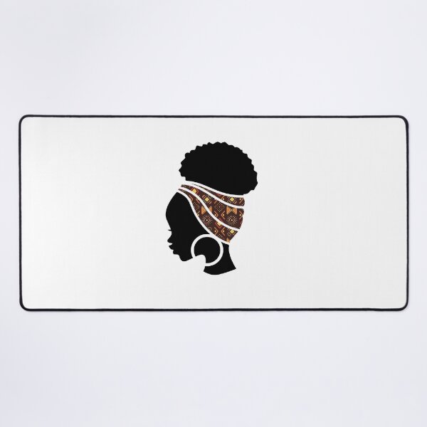 Item preview, Afro Woman with African Patten Symbols, Black History designed and sold by Logiamerch.