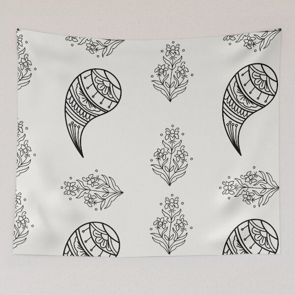 Item preview, Elegant Paisley Pattern Artwork designed and sold by Hill Strom.