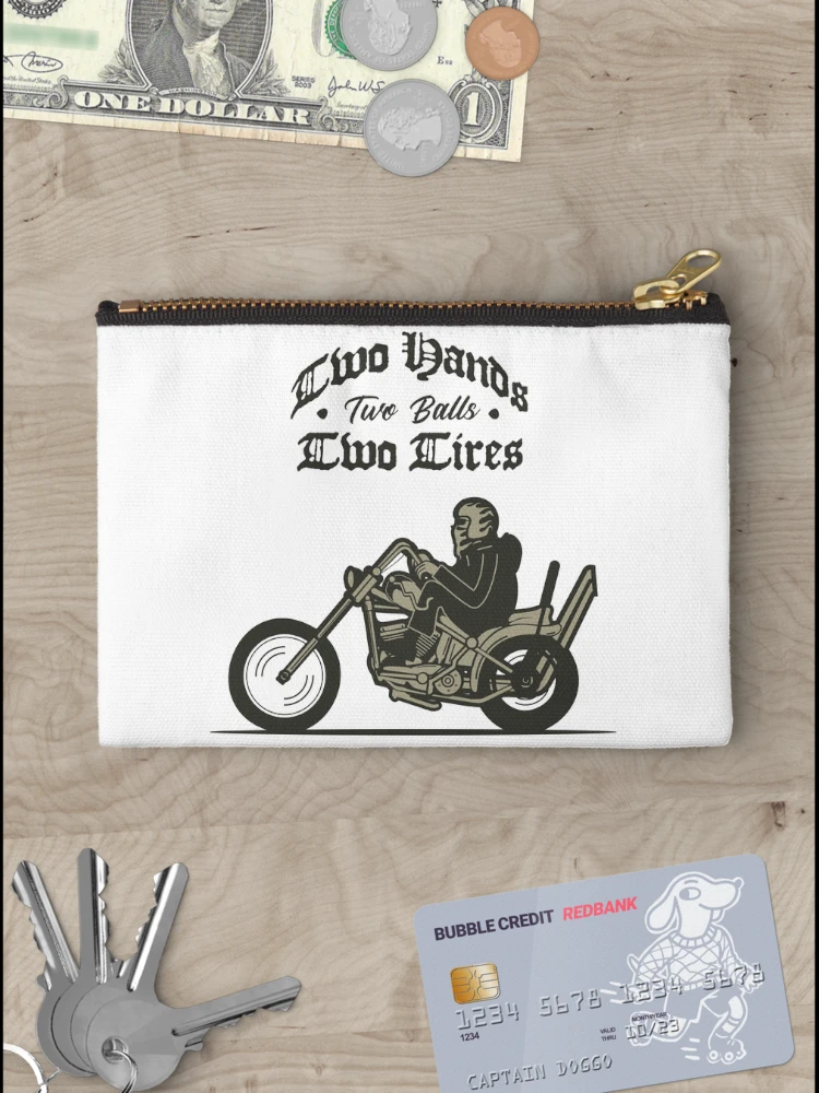 Thumbnail 3 of 4, Zipper Pouch, Chopper Rider designed and sold by Etern.
