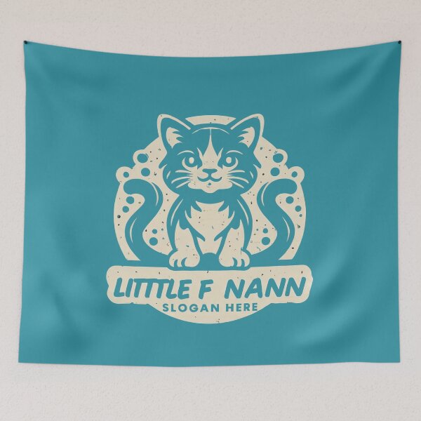 Item preview, cute cat logo designed and sold by DunuStore.