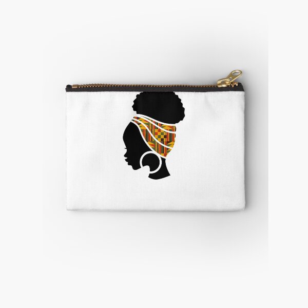 Item preview, Afro Woman with African Patten Symbols, Black History  designed and sold by Logiamerch.