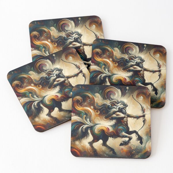 Item preview, Cosmic Sagittarius: The Zodiac's Vivid Dream designed and sold by mahajone.
