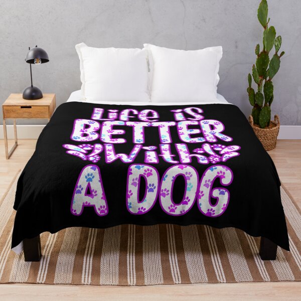 Item preview, Life Is Better With A Dog, gifts for dogs designed and sold by creativerooney.