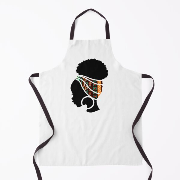 Item preview, Afro Woman with African Pattern, Symbols, Black History designed and sold by Logiamerch.