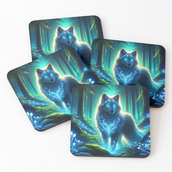 Item preview, "Luminary Guardian: Whisper of the Enchanted Forest" designed and sold by WolframSilver.
