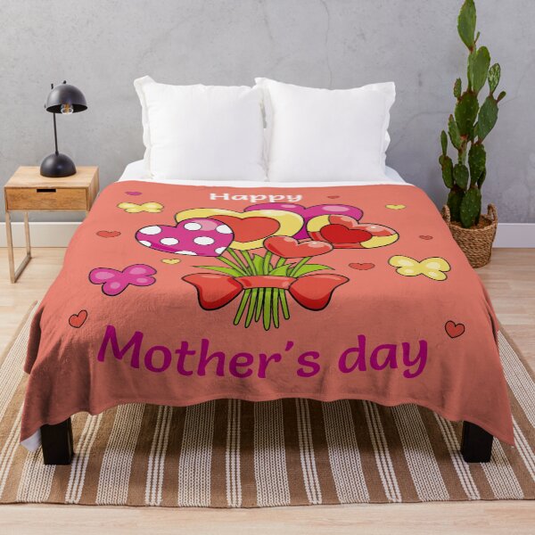 Item preview, Happy mothers day, Bouquet of Hearts - A Colorful Tribute for Mom on Mother's Day, World's Best Mom, I love you Mom designed and sold by FebricFusion.