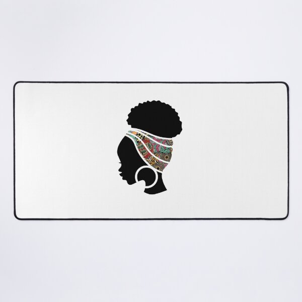 Item preview, Afro Woman with African Animal Pattern, Symbols, Black History  designed and sold by Logiamerch.