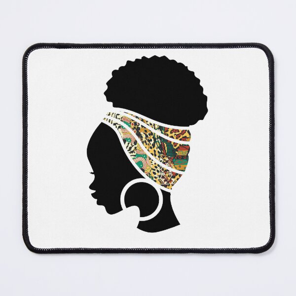 Item preview, Afro Woman with African Animal Pattern, Black History designed and sold by Logiamerch.