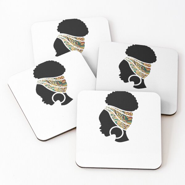 Item preview, Afro Woman with African Animal Pattern, Black History  designed and sold by Logiamerch.