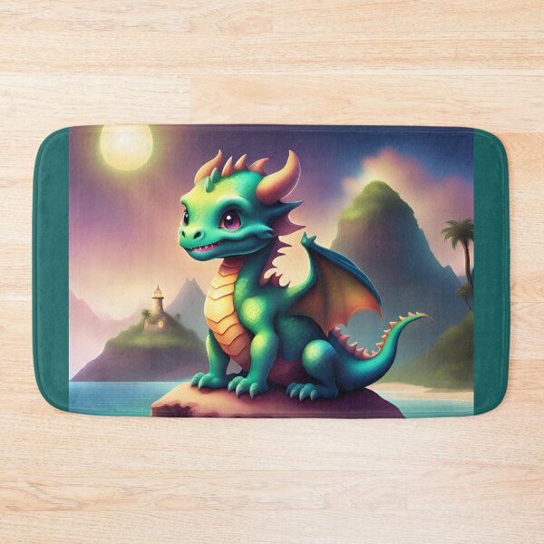 Item preview, Baby dragon explores an island designed and sold by Astralia.