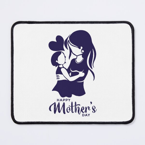 Item preview, Happy mothers day, Embrace of Love - Mother and Daughter Silhouette for Mother's Day, World's Best Mom, I love you Mom designed and sold by FebricFusion.