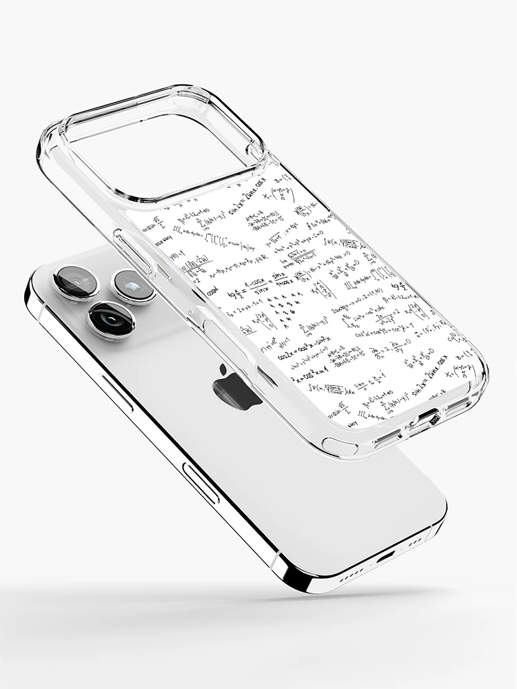 Thumbnail 2 of 5, iPhone Case, Math Formulas And Numbers designed and sold by WheresMyMojo.