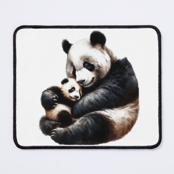 Item preview, “A story of tenderness between a mother panda and her cub” designed and sold by CHRIST5000.