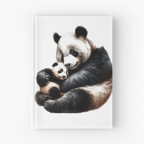 Item preview, “A story of tenderness between a mother panda and her cub” designed and sold by CHRIST5000.