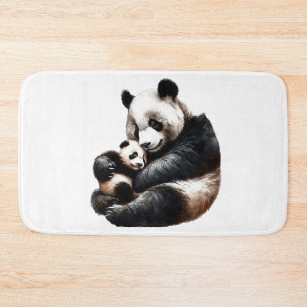 Item preview, “A story of tenderness between a mother panda and her cub” designed and sold by CHRIST5000.