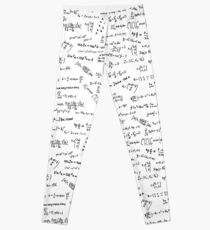 Math Formulas And Numbers Leggings