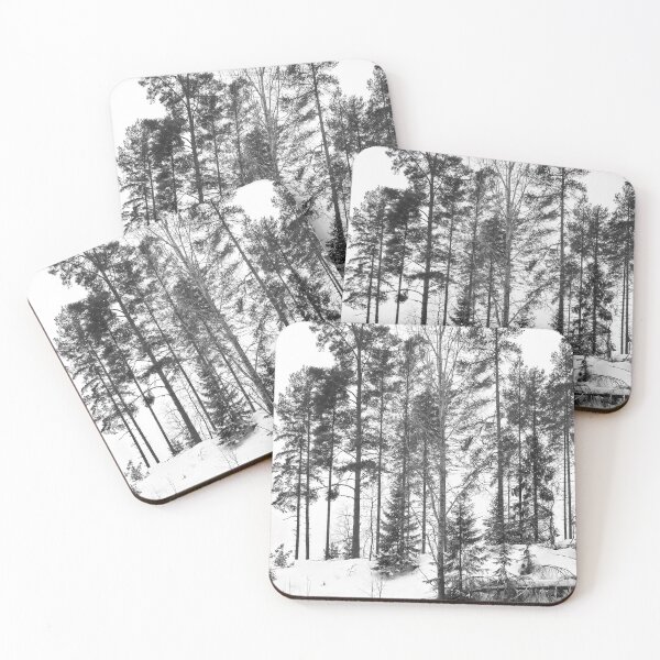 Item preview, Hillside pines. Parkkuu 2024 bw designed and sold by Jouko Lehto Photography.