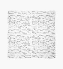 Math Formulas And Numbers Scarf