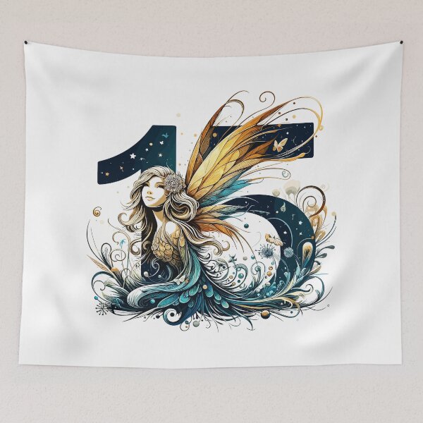 Item preview, 15 years fairy elf sweet birthday gift designed and sold by Pineapple-Tree.